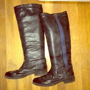 Steve Madden grey/Black Boots